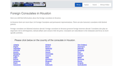 Desktop Screenshot of consulate-houston.com